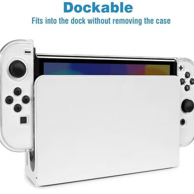 Disponible: Funda Transparente Protectora Nintendo Switch OLED Aga... | videojuegoshabana.com - Img 124493769