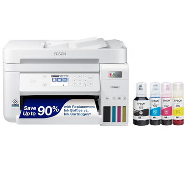 (X) Epson EcoTank ET-3843 Impresora Multifuncional WiFi Color (Imprime, Escanea, Copia, ADF, Ethernet) - Img 126476455