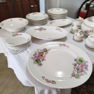 Vajilla para 6 comensales, de la antigua Unión Soviética - Img 111319304