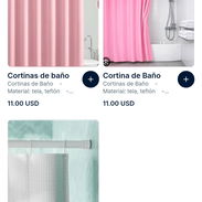 Cortinas de baño, varios colores - Img 57318849