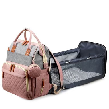 🌸 Mochilas pañaleras con colchoncito para cambiar al bebé 🌸 - 3/3