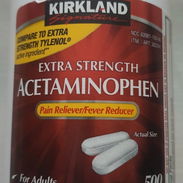 Acetaminophen 500mg 500 Tabletas ,KIRKLAND 500 mg – 500 tabletas ,Importado  Alivio efectivo para: ✔ Dolor de cabeza ✔ D - Img 56773546