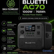 Bluetti ac70 de 1000 w peak 2000 con 768 wh en 580 USD - Img 57583797