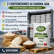 🌾 2 CONTENEDORES DE HARINA ADA – Calidad Premium y entrega segura - Img 57092061