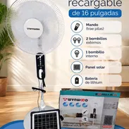 Ventiladores recargables de pedestal - Img 55880067