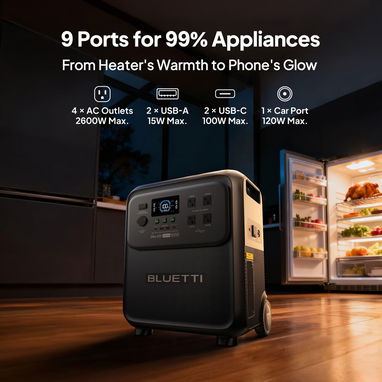 BLUETTI ELITE 400 3840WH 2600W LIFEP04 – ESTACIÓN DE ENERGÍA PARA APAGONES – ENVÍO GRATIS HABANA + GARANTÍA - 4/7