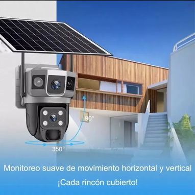Seguridad 24/7 con Camara Solar 2 Visores Wifi - Img 126589437