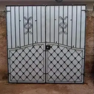 Rejas con planchas de acero inoxidable x detrásǰgg Puertas de r - Img 121876319