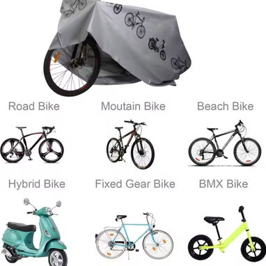 Capa Impermeable para Bicimotos y Bicicletas Eléctricas - Img 95053959