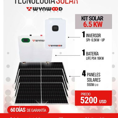 Kit solar (paneles, baterías, inversores, accesorios) - Img 119184294