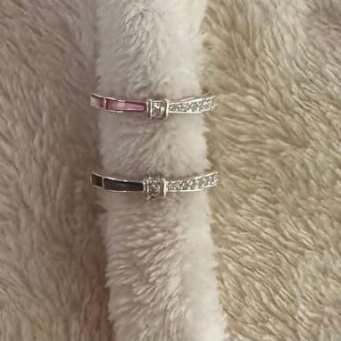 Hermosos y delicados anillos de Plata para chica cola de sirena 🧜‍hojas🌿,brillitos ✨y flores🌷 - 6/10