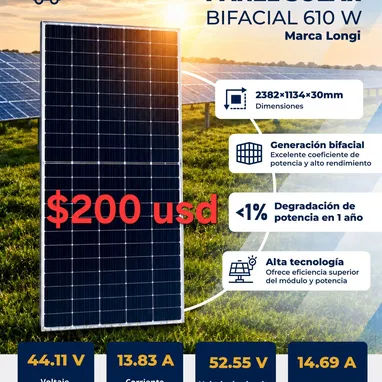 🌞‼️INVERSORES, ESTACIONES, PANELES SOLARES: 225W, 450W, 550W, 620W |Cable, conectores mc4 y más.. - 5/15