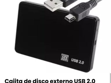 Cajita de disco duro externo USB 3.0/ Caja de disco SATA 2.5" 3.5"/ Caja para convertir disco de laptop en disco externo - Img 60854171