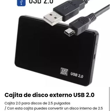 Caja para disco duro de 3.5” y 2.5” - Img 60854171