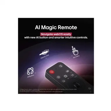 LG UHD AI 4K 55” UA77, modelo 2025 Smart TV IA incorporado ( inteligencia artificial ) - 8/10