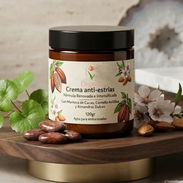 Crema anti estrias de cacao, centella asiática y almendras. 100%natural. - Img 57758992