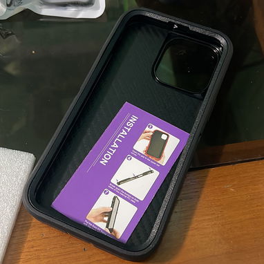 Forro negro de 3 piezas con alta protección anticaidas (militar)para iPhone y Samsung gama alta. - Img 88928719