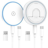 Cargador Inalámbrico Magnético 2 en 1 + Cable USB-C (LT) - Img 57667299