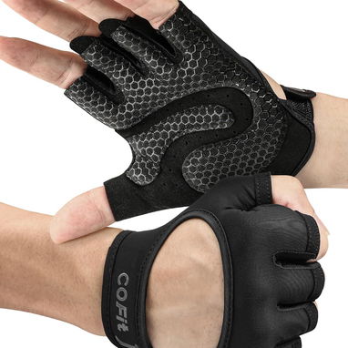 COFIT Guantes de fitness ventilados, guantes de levantamiento de pesas con protección de palma, versátiles - Img 91152772