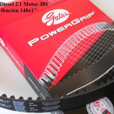Vendo correa de distribución 148x1 para Renault Diesel 2.1 Motor J8S. - 2/2