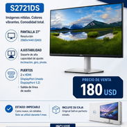 📌 Monitor Dell S2721DS – 27’’ QHD | 180USD | Impecable | Con su caja - Img 55977745