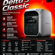 ESTACIÓN DE ENERGÍA ECOFLOW DELTA 3 CLASSIC – 1024Wh / 1800W (2400W X-BOOST) – RESPALDO REAL PARA APAGONES Prec - Img 58002126