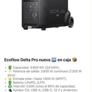 Ecoflow Delta Pro Nueva en caja - Img 57596141