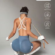 Slayform Juego de yoga y entrenamiento sin costuras y elástico, sexy. - Img 56701431