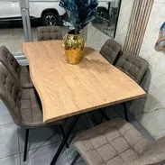 Juego de comedor de 6 plazas ✅ 580 usd - Img 56364423