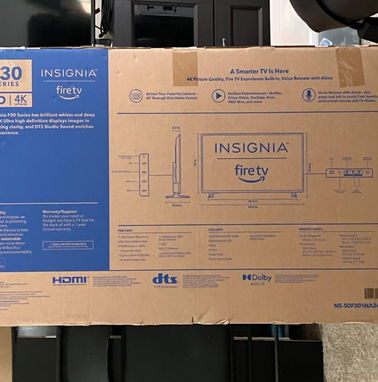 📺📺 SMART TV 4K **INSIGNIA** DE 43, 50, 55 PULGADAS. **NUEVOS EN CAJA** - 56877647 📺📺 - Img 83636076