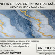 -🔥 ¡EN VENTA! PLANCHAS DECORATIVAS PVC TIPO MÁRMOL 🔥 - Img 54604772