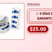 SET DE VAJILLAS - Img 58214097