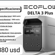 Ecoflow delta 3 Plus. Domicilio en cienfuegos. - Img 56266200