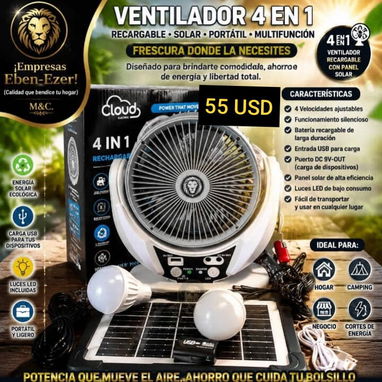 Ventiladores recargables - 6/7