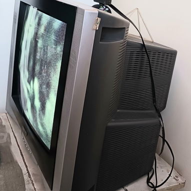 Televisor Sanyo 25" (culón) - 3/4