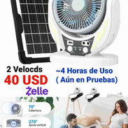 🌀 Ventilador Recargable KOF EXPRESS 6" - 2 Velocidades - $40 USD - Img 56554028
