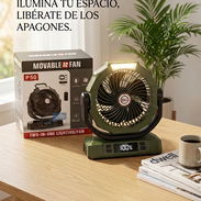 🌀 ¡Dile adiós al calor! Ventilador Recargable P50 (40,000 mAh) • ¡Dura hasta 3 noches seguidas! 🔋 - Img 56012305