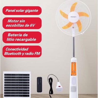 Ventiladores de pared, pedestal y recargable, factura, garantía y mensajería gratis en la Habana, 📞 58684483 - Img 111828663