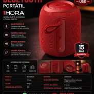 Bocina Bluetooth Portatil - 1HORA BOC243 Nuevas en caja - Img 56544340