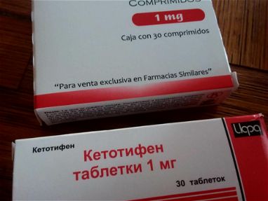 Ketotifeno  1mg  30 Tab------3 Usd o al cambio por el cambio actual por el toque. - Img main-image-45724419