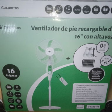 Ventilador recargable - Img 124876070