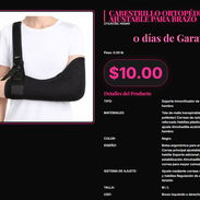 CABESTRILLO ORTOPÉDICO AJUSTABLE PARA BRAZO - Img 57283681