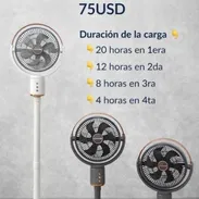 Ventilador recargable - Img 56219655