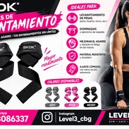 Strap para mejorar el agarre de las pesas en el gym - Img 57521616
