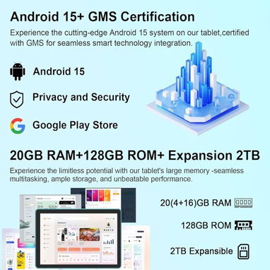 ☎️53544655 🛵 Entrega Disponible ⭐Tablet Android 15 de 10" – 20GB RAM / 128GB (2 en 1) ⭐ - Img 116521253