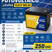 Batería LiFePO4 12.8V 100Ah Mensajería gratis - Img 57223904