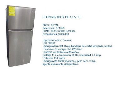 Refrigerador con y sin dispensadores - Img 66599651