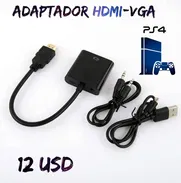 12 USD - ADAPTADOR HDMI - VGA - Img 48461599