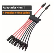 Conectores de Cable de Panel Solar Mc4, Conector Y 4 Salidas, 4 Paneles Una Conexión !!! - Img 57912769