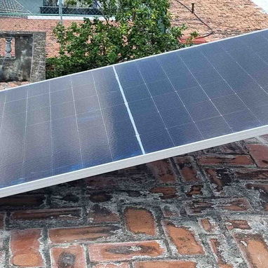 Bases para paneles solares de acero inoxidable  45 usd. Whatsup 63738091, José - 3/4